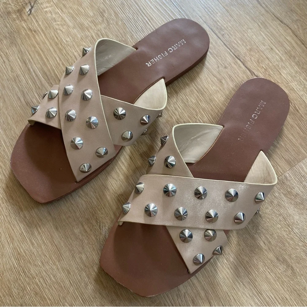 Marc Fisher Studded Sandals